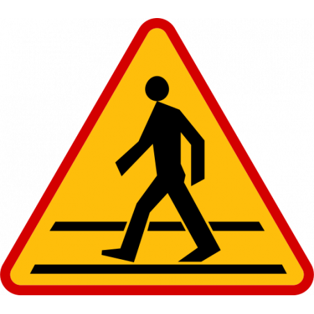 Znak A-16 Przejście dla pieszych