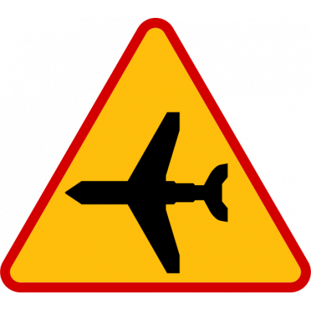 Znak A-26 Lotnisko