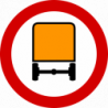 Znak B-13A Zakaz wjazdu pojazdów z materiałami niebezpiecznymi