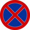 Znak B-36 Zakaz zatrzymywania się