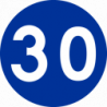 Znak C-14 Prędkoć minimalna