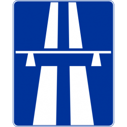 Znak D-9 Autostrada