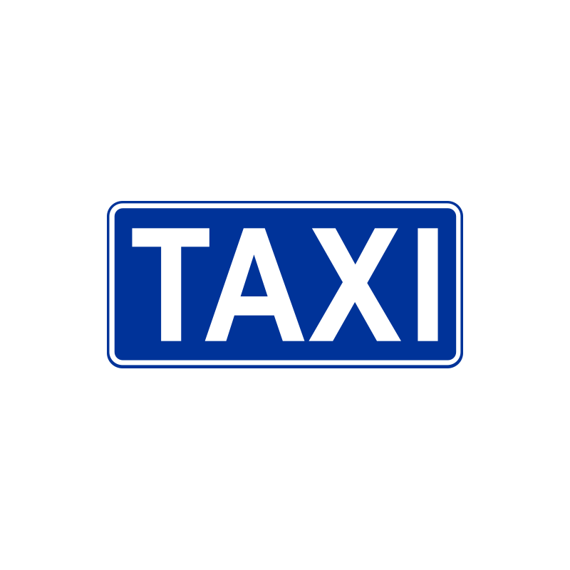 Znak D-19 Postój taksówek