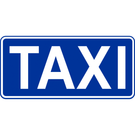 Znak D-19 Postój taksówek