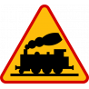 Znak A-10 Przejazd kolejowy bez zapór