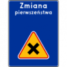 Znak D-48 Zmiana pierwszeństwa