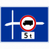 Znak F-6 Znak uprzedzający, umieszczany przed skrzyżowaniem