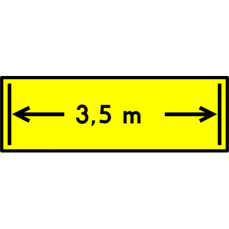 Znak W-6 Szerokość mostu lub środka przeprawowego