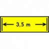 Znak W-6 Szerokość mostu lub środka przeprawowego