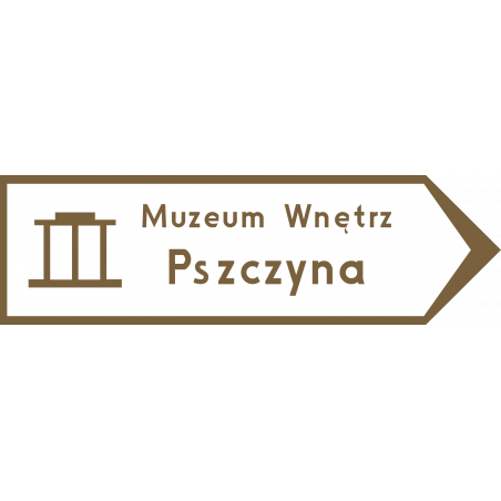 Znak E-9 Drogowskaz do muzeum