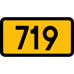 Znak E-15b Numer drogi wojewódzkiej
