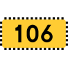 Znak E-15e Numer drogi wojewódzkiej o zwiększonym do 10t dopuszczalnym nacisku osi pojazdu