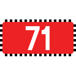 Znak E-15f Nr drogi krajowej o dopuszczalnym nacisku osi pojazdu do 10t